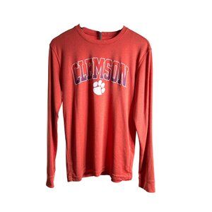 Campus Heritage Men's Clemson Tigers Long Sleeve Jersey Tee Shirt M